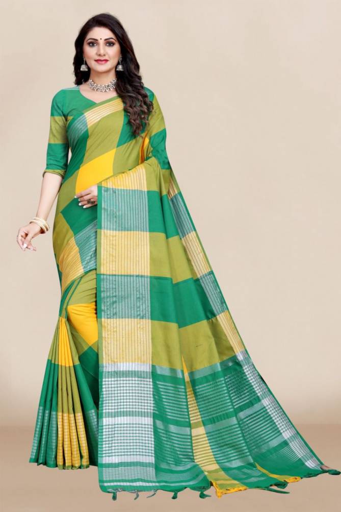 Rehana V Casual Wear Designer Cotton Saree Collection